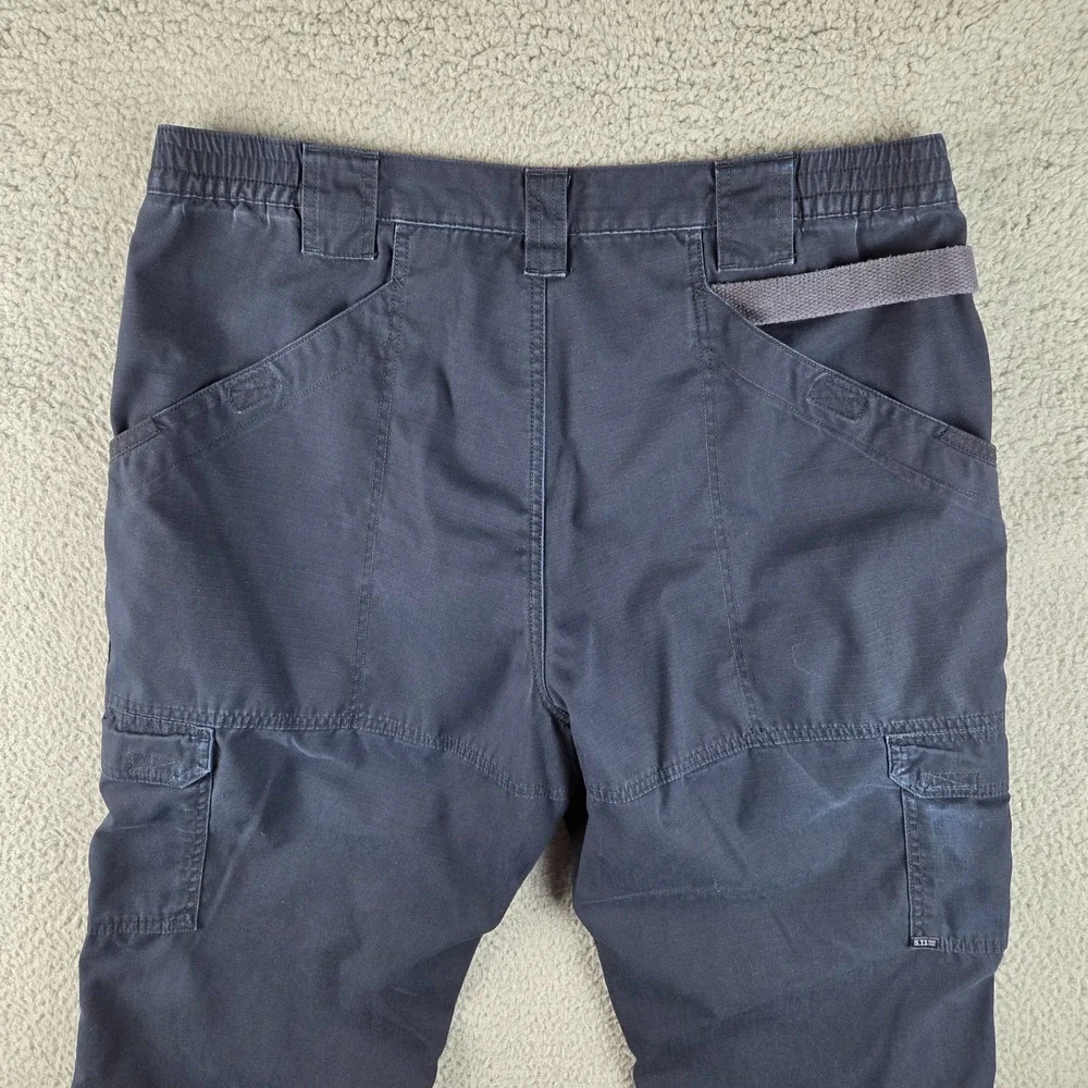 5.11 Tactical Taclite‎ Pro Pants Mens 38x30 (37x29) Blue 74273 Regular Ripstop